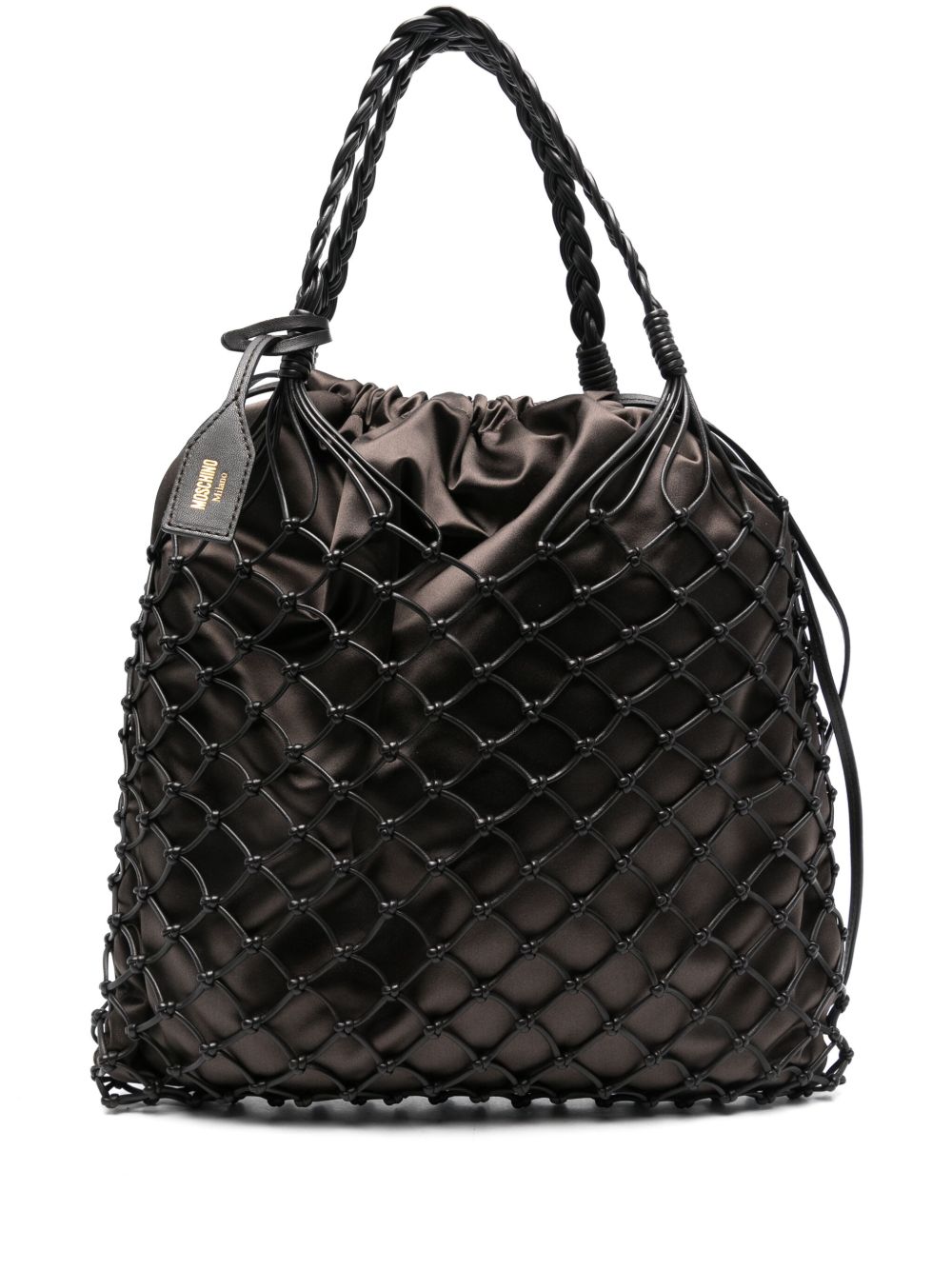 Moschino Basket Net 手提包 - 褐色