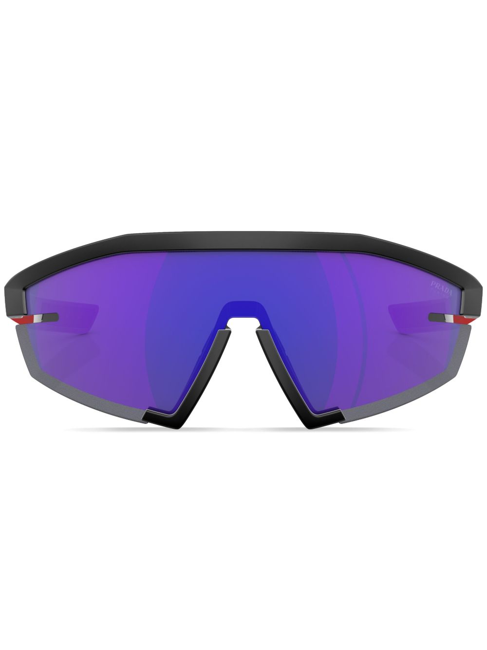 Prada Linea Rossa PS 03ZS 飞行员太阳眼镜 - 黑色
