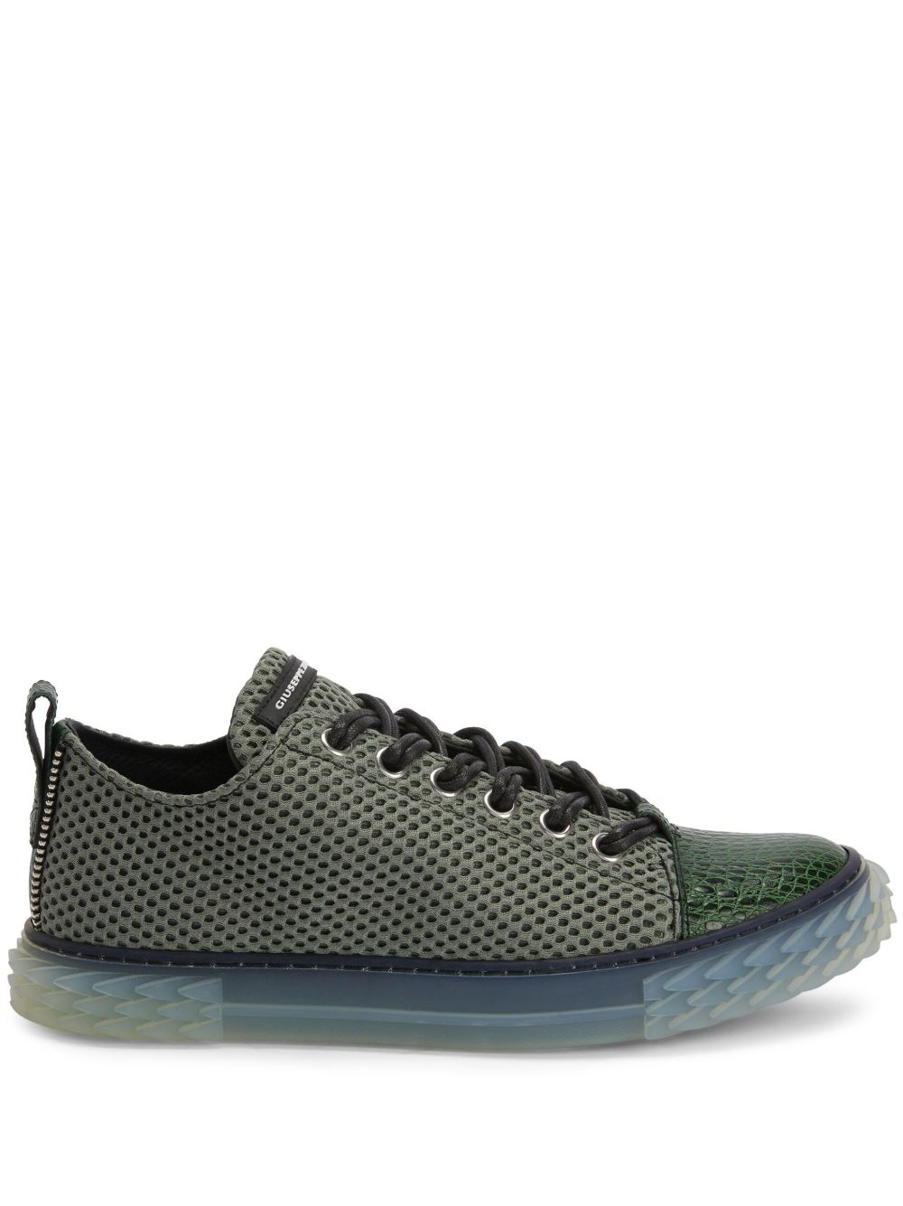 Giuseppe Zanotti Frankie 系带运动鞋 - 黑色