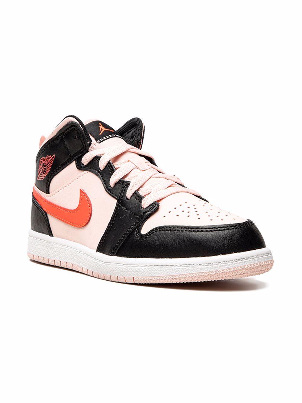 Jordan Kids Jordan 1 Mid 运动鞋 - 黑色