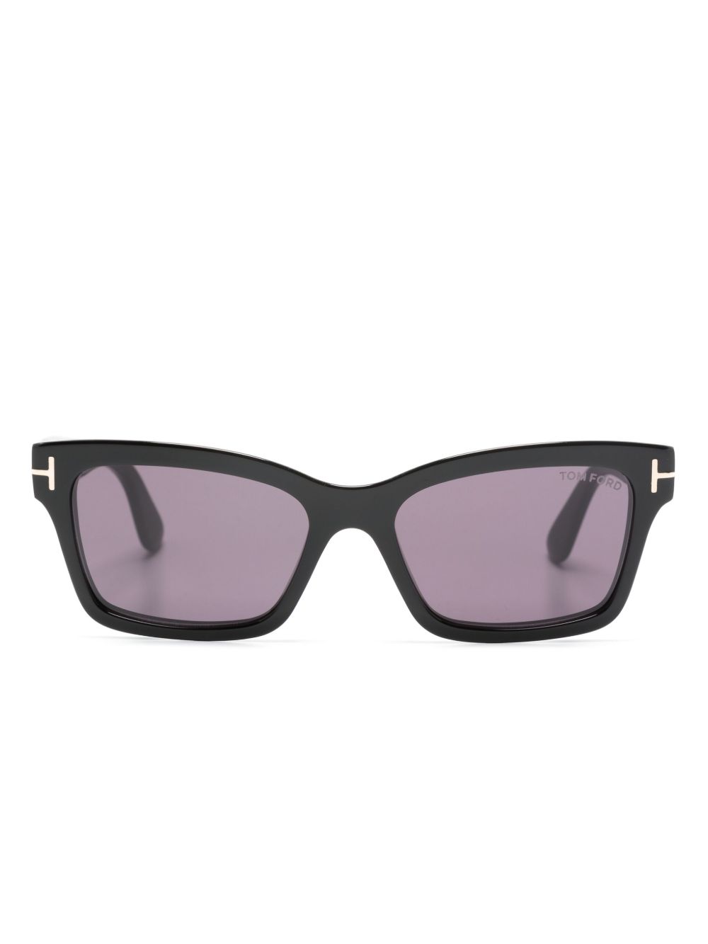 TOM FORD Eyewear Mikel 方形镜框太阳眼镜 - 黑色