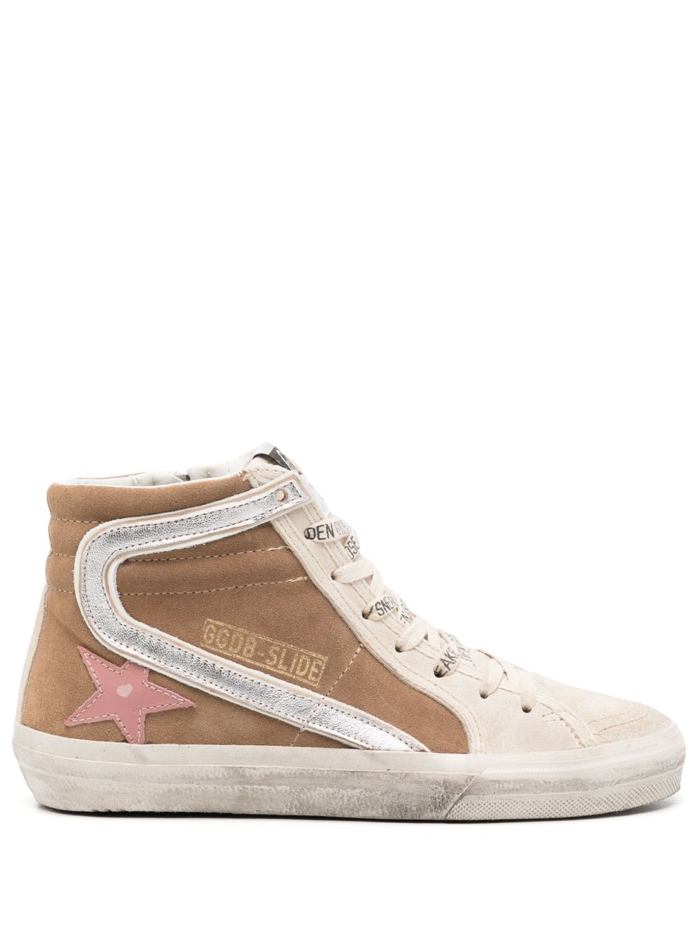 Golden Goose Slide 系带板鞋 - 中性色