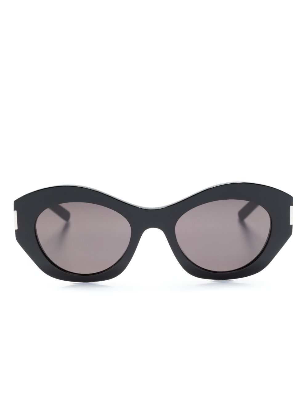 Saint Laurent Eyewear Nova 猫眼框太阳眼镜 - 黑色
