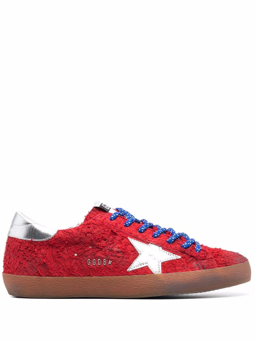 Golden Goose Super-Star 低帮板鞋 - 红色