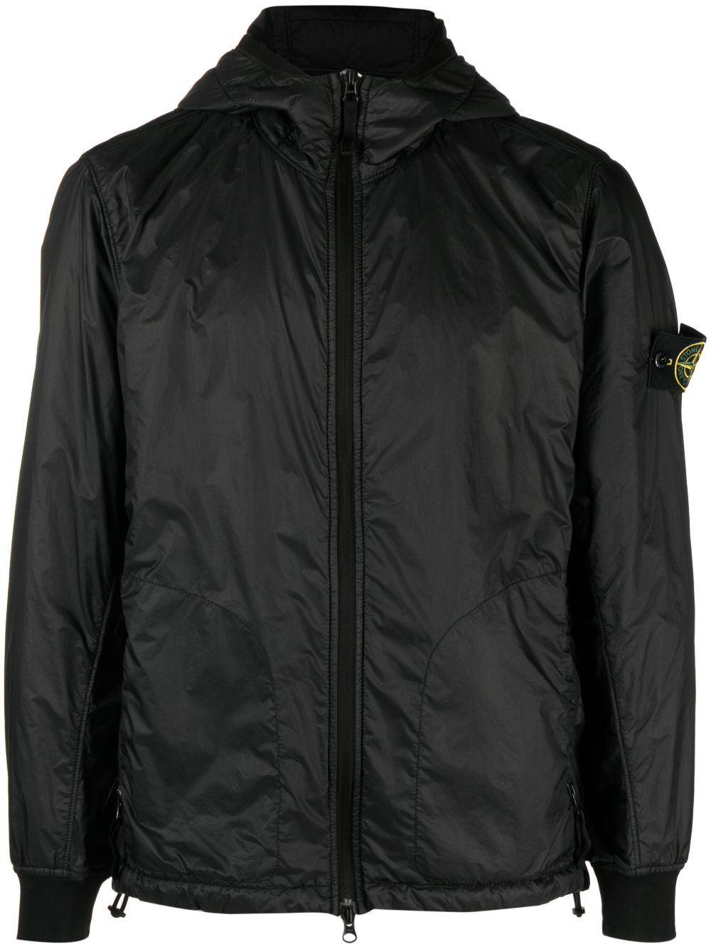 Stone Island PrimaLoft® 连帽夹克 - 黑色