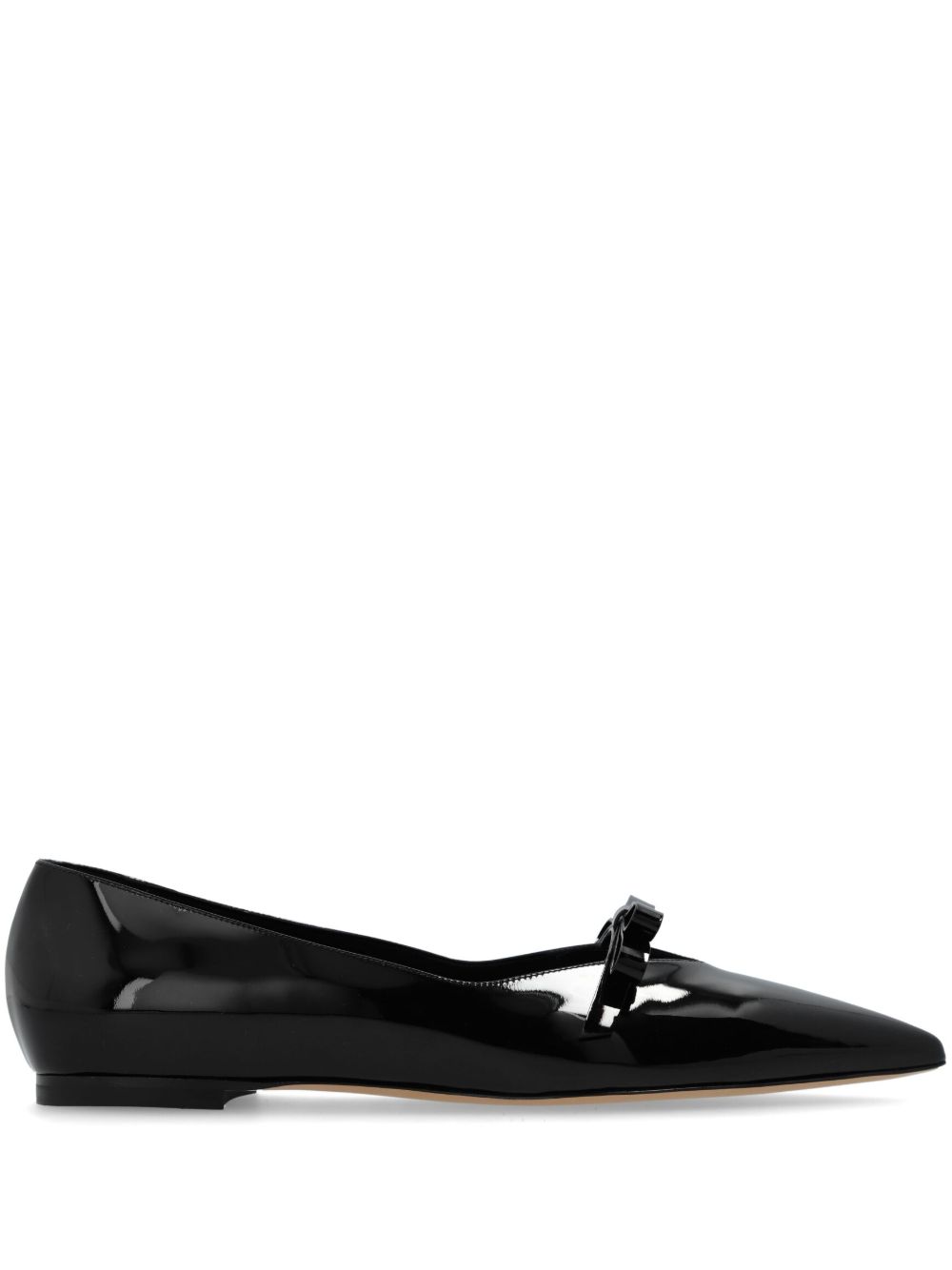 Casadei Tiffany 平底鞋 - 黑色