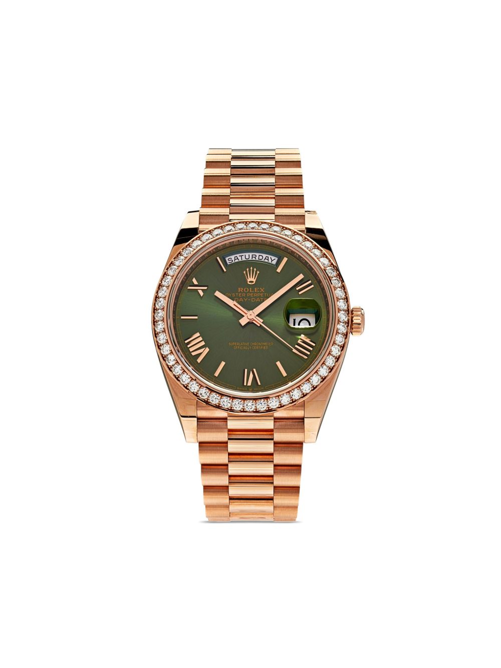 Rolex Day-Date 40毫米腕表（2021年典藏款） - 粉色