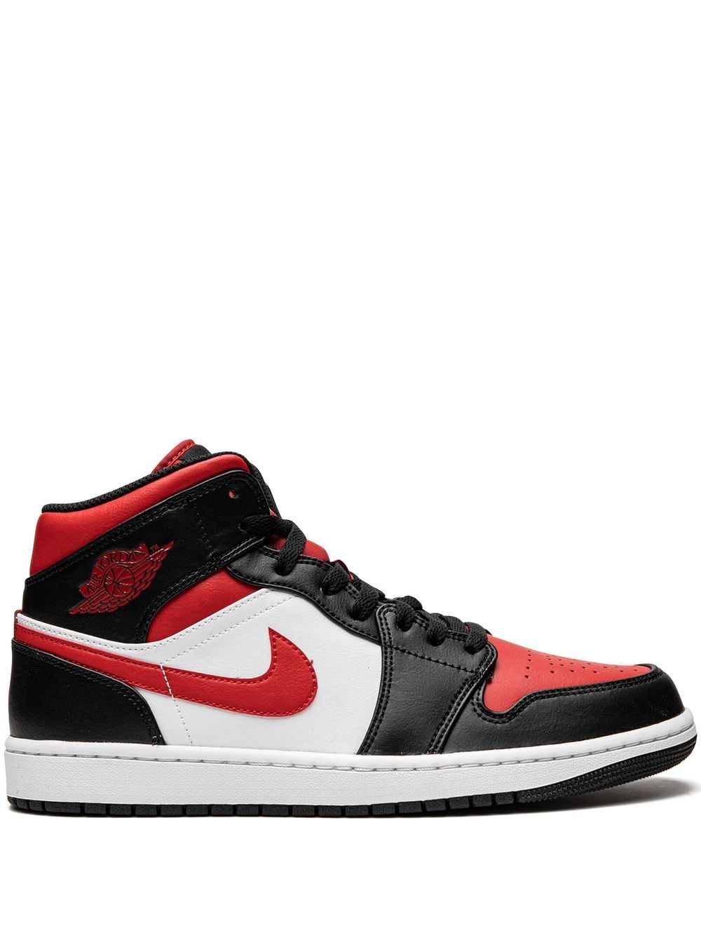 Jordan Air Jordan 1 Mid Bred Toe 运动鞋 - 白色
