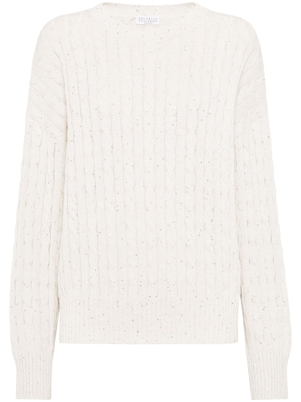 Brunello Cucinelli Dazzling 毛衣 - 中性色