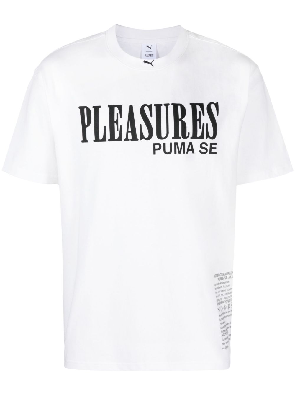 PUMA x PLEASURES Typo 棉T恤 - 白色