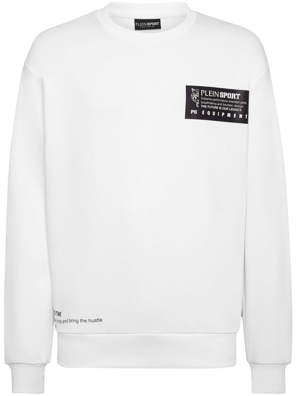 Plein Sport logo印花卫衣 - 白色