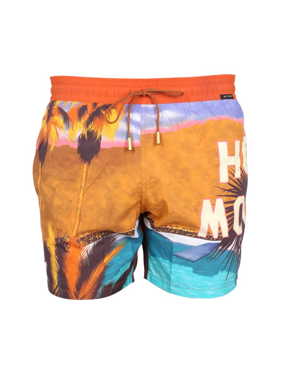 Etro Boxer泳衣