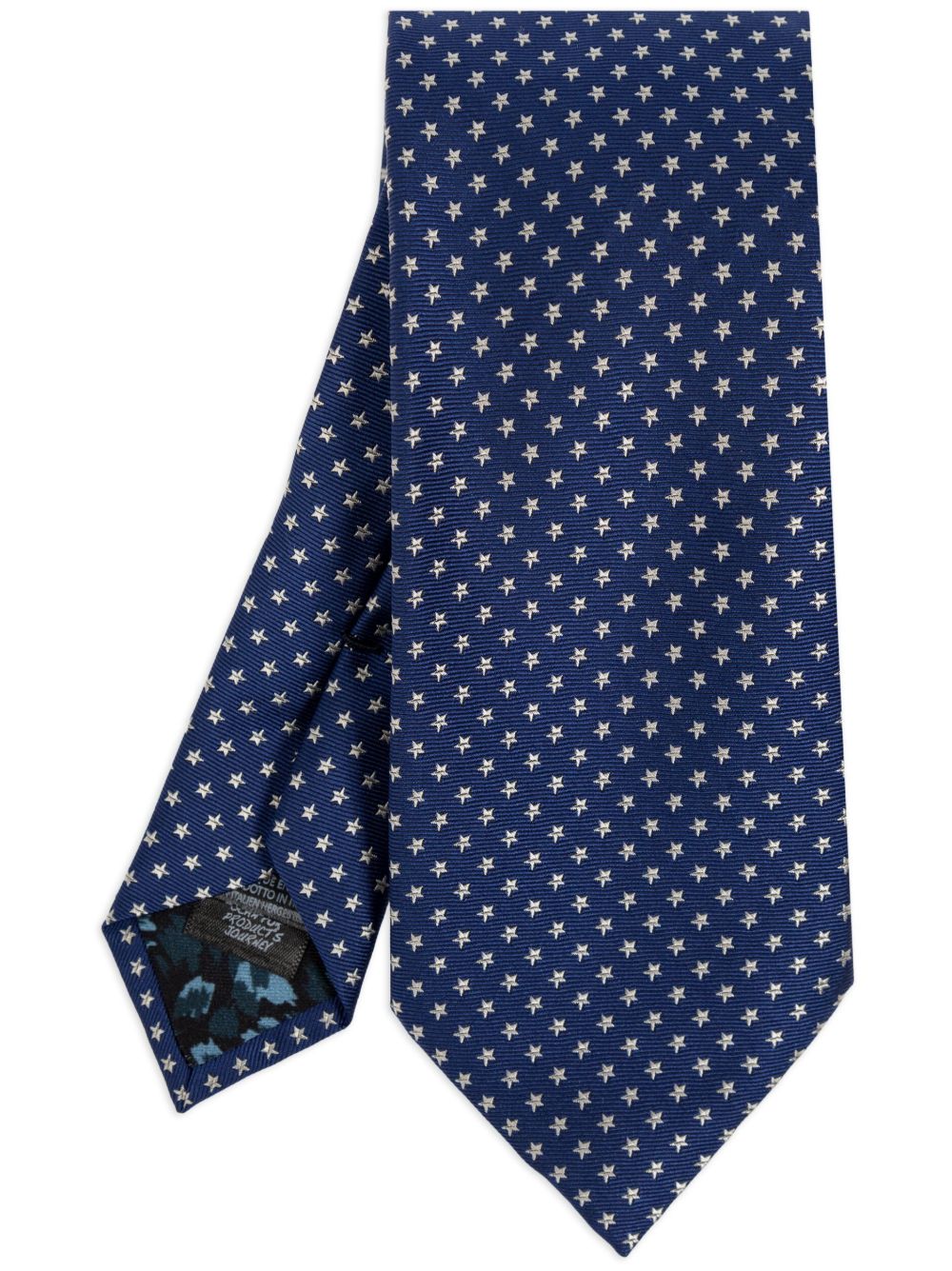 Paul Smith Stars 领带 - 蓝色