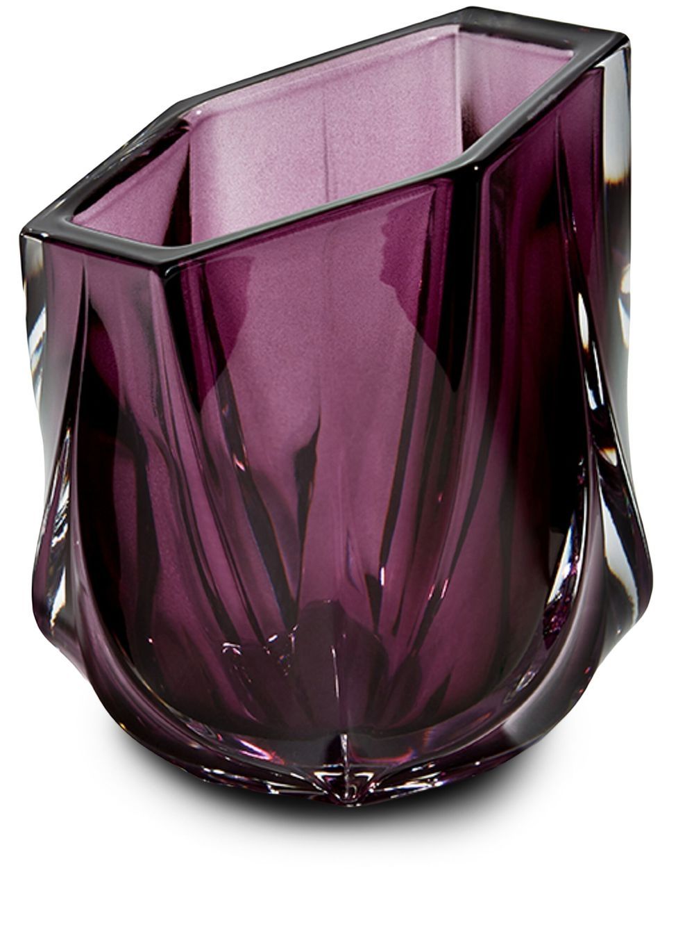 Zaha Hadid Design Shimmer 茶蜡台 - 紫色