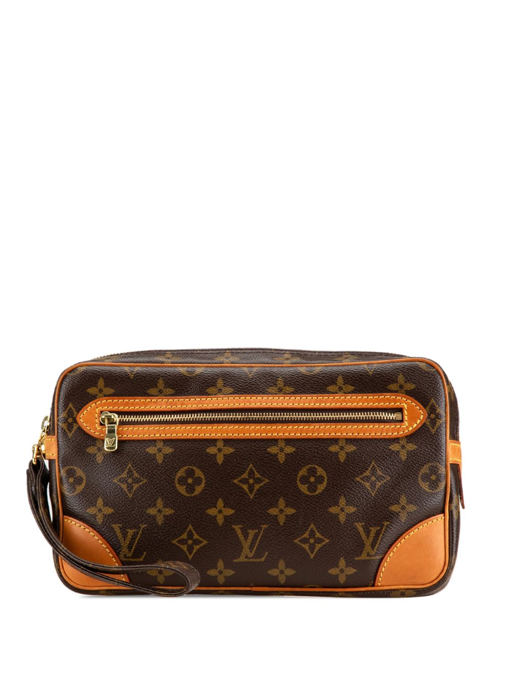 Louis Vuitton Pre-Owned Monogram Marly Dragonne GM 手拿包（2002年典藏款） - 褐色