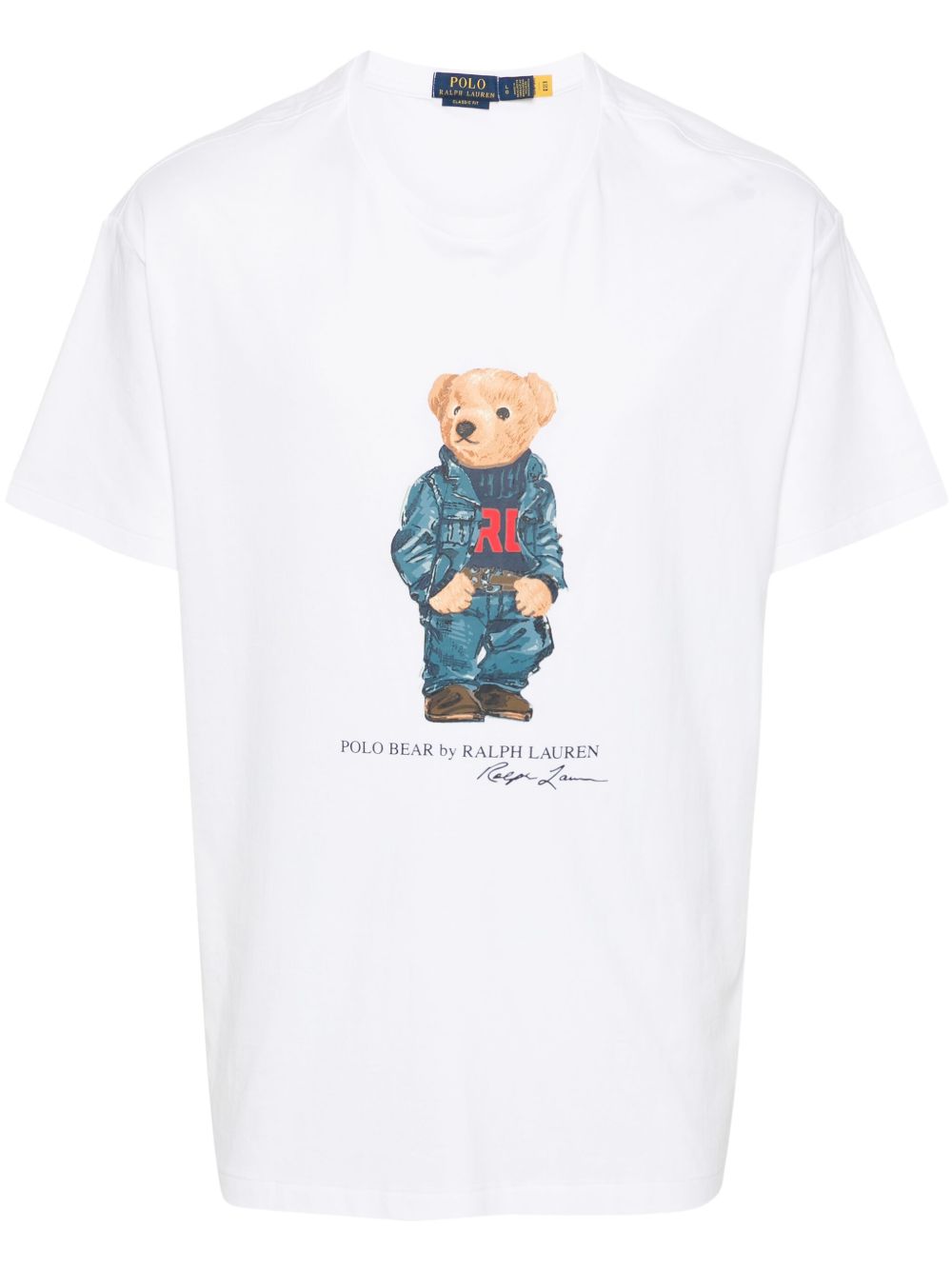 Polo Ralph Lauren Polo Bear 印花T恤 - 白色