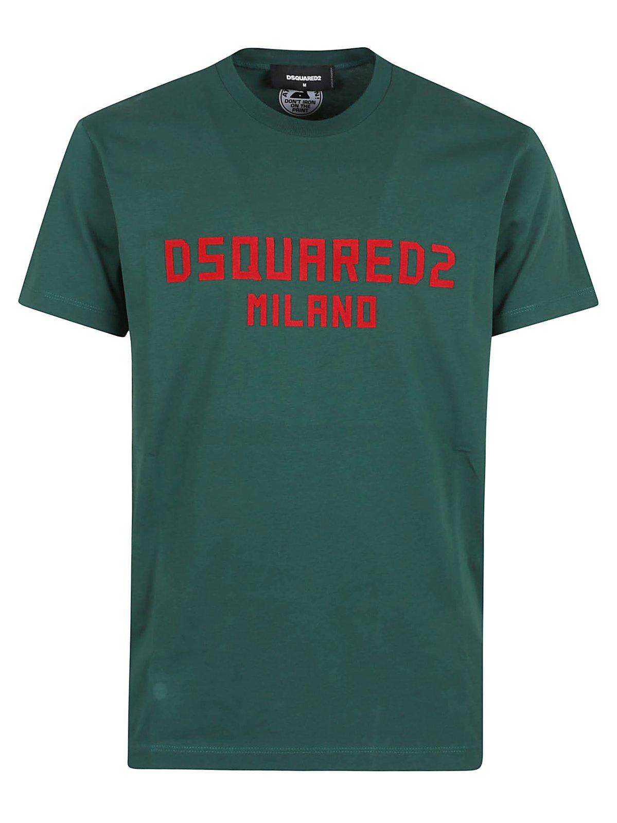 Dsquared2 Logo Printed Crewneck T-shirt