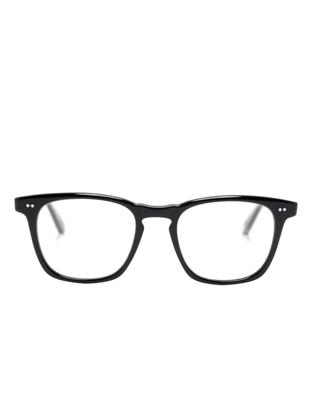 Garrett Leight Alder 方框眼镜 - 黑色