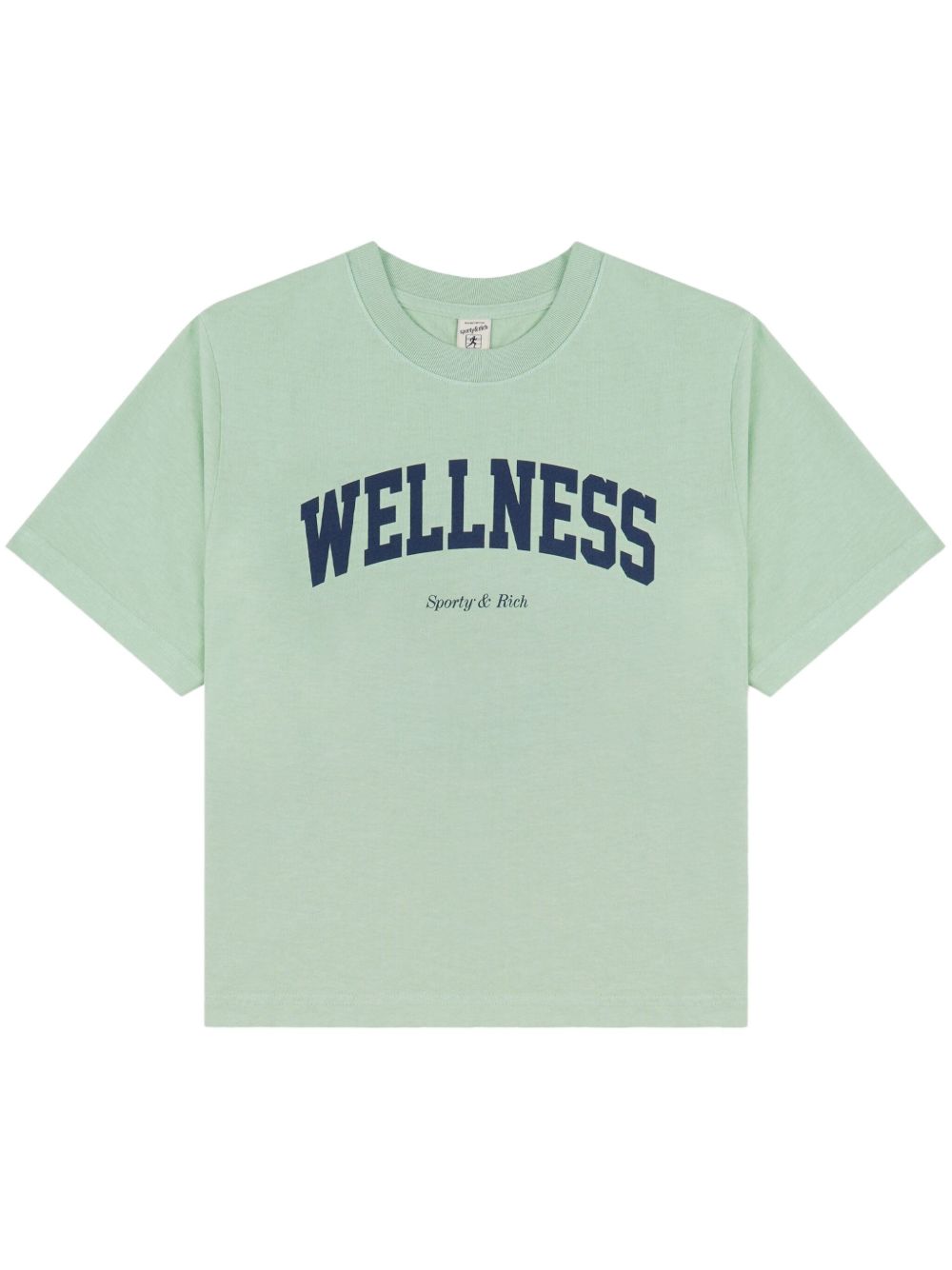 Sporty & Rich Wellness Ivy 棉T恤 - 绿色