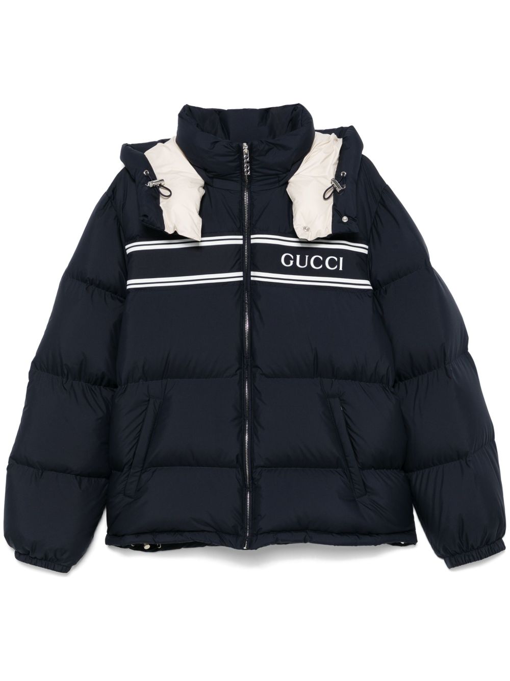 Gucci 蓬松夹克 - 蓝色