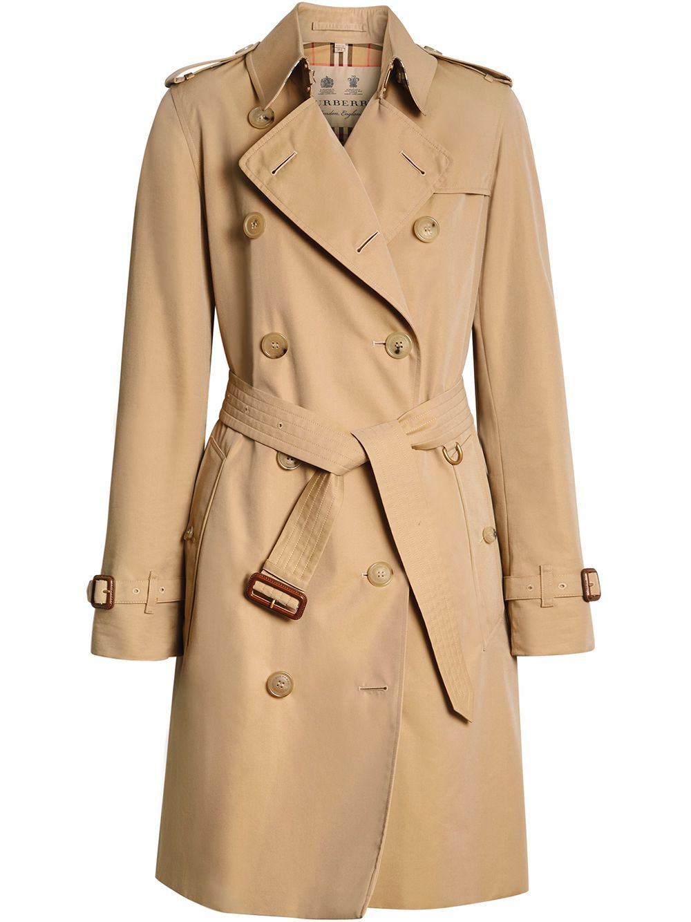 Burberry Kensington Heritage 风衣 - 褐色
