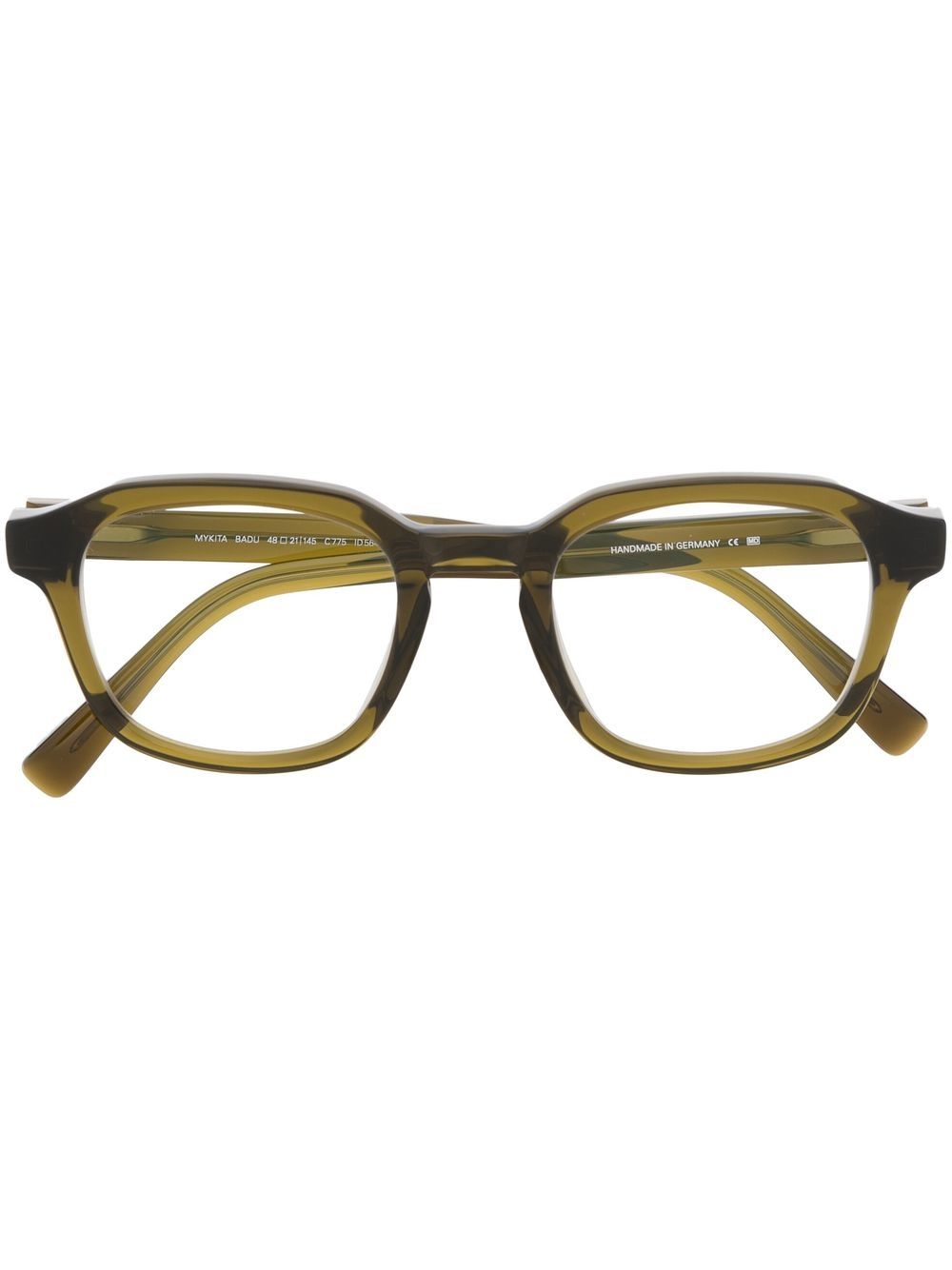 Mykita Badu 方框眼镜 - 绿色
