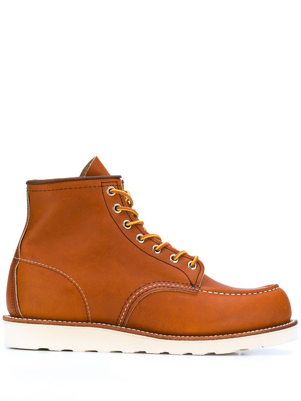 Red Wing Shoes Classic Mock绑带短靴 - 褐色