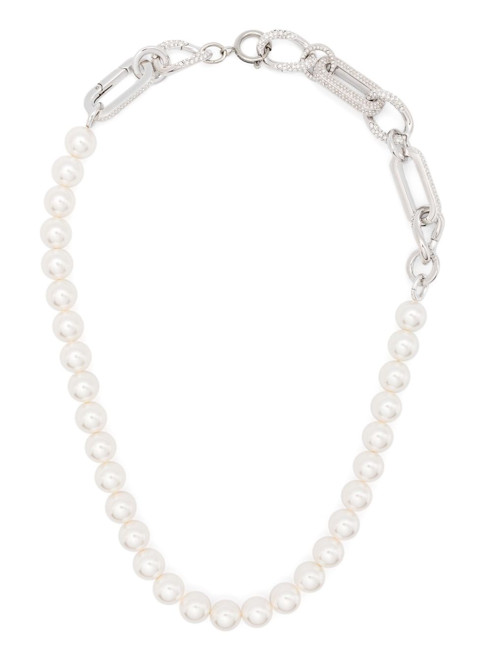 Swarovski Dextera 项链 - 银色