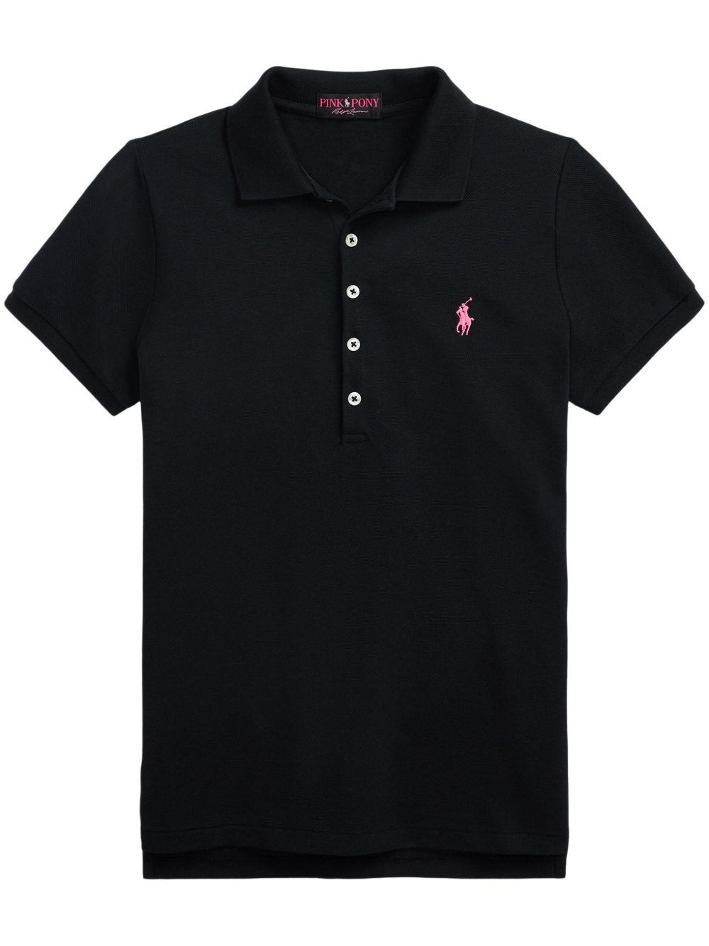 Polo Ralph Lauren Pink Pony polo领上衣 - 黑色