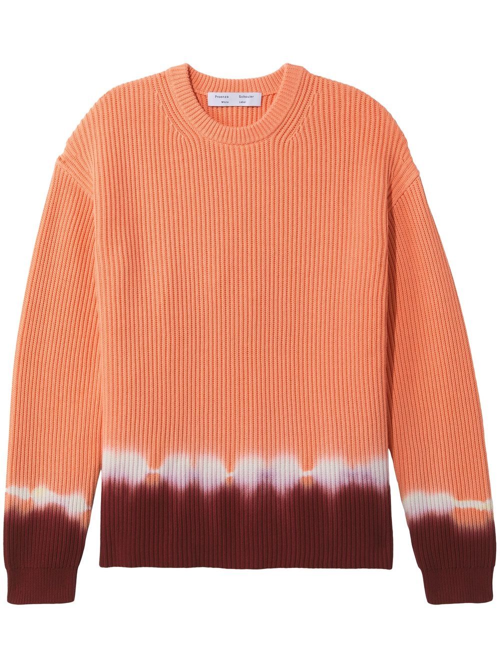 Proenza Schouler White Label 浸染针织毛衣 - 橘色