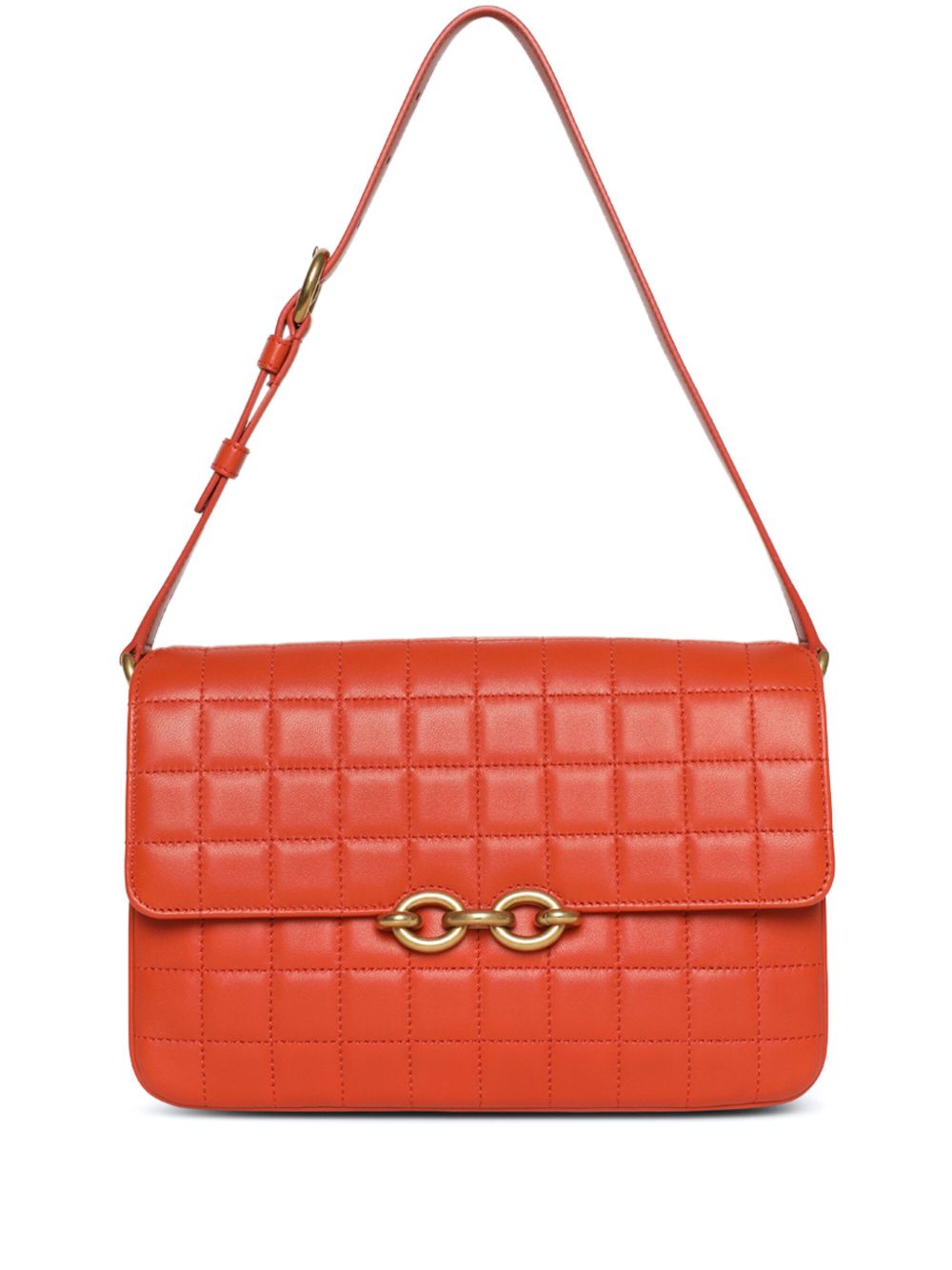 Saint Laurent Le Maillon 单肩包 - 橘色