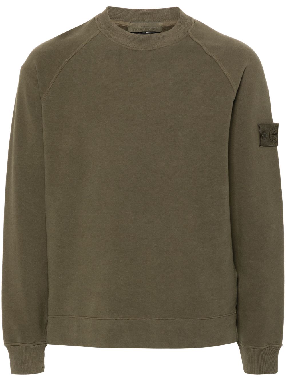 Stone Island 罗盘徽章卫衣 - 绿色