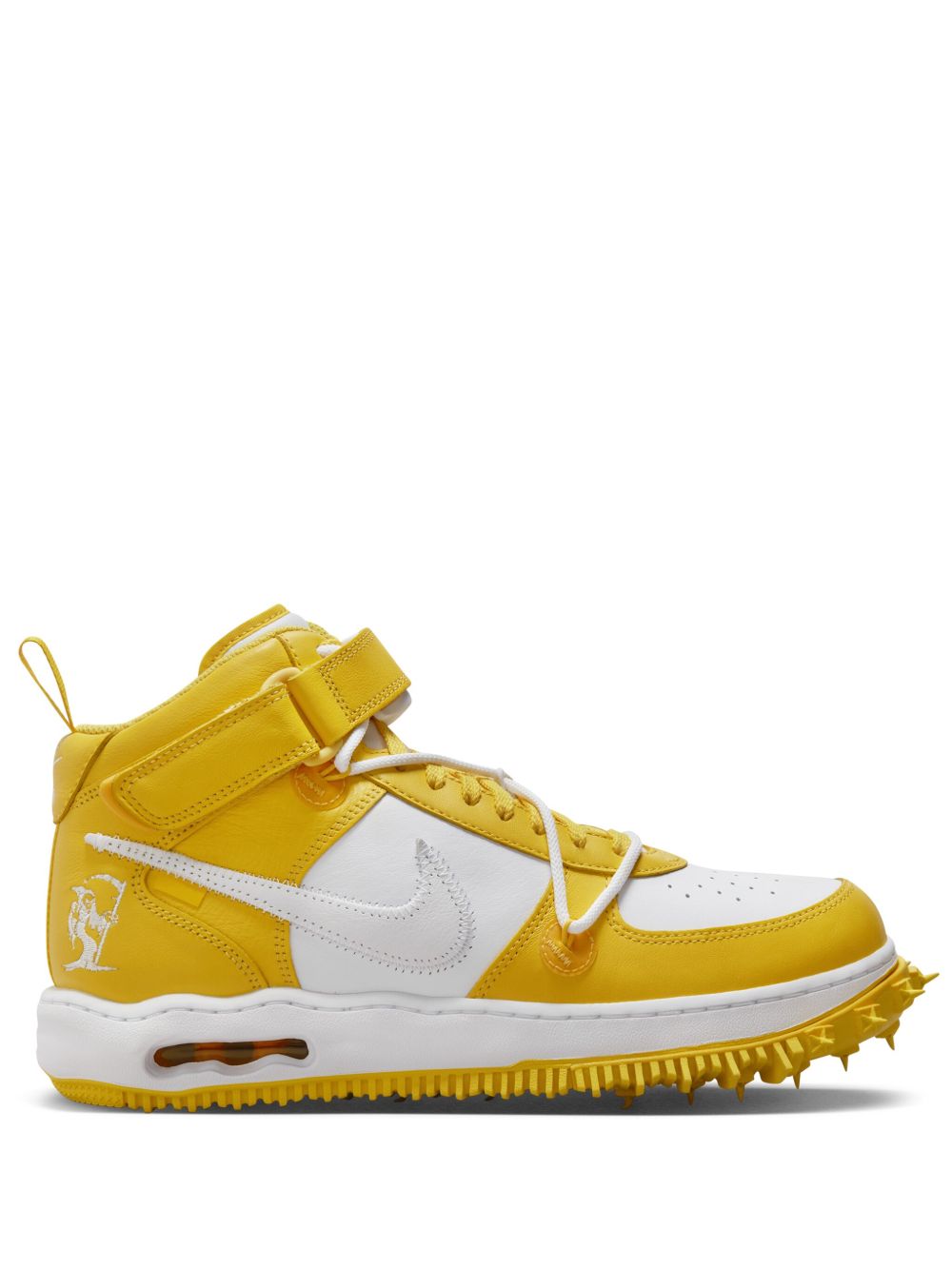Nike X Off-White Air Force 1 Varsity Maize 运动鞋 - 黄色