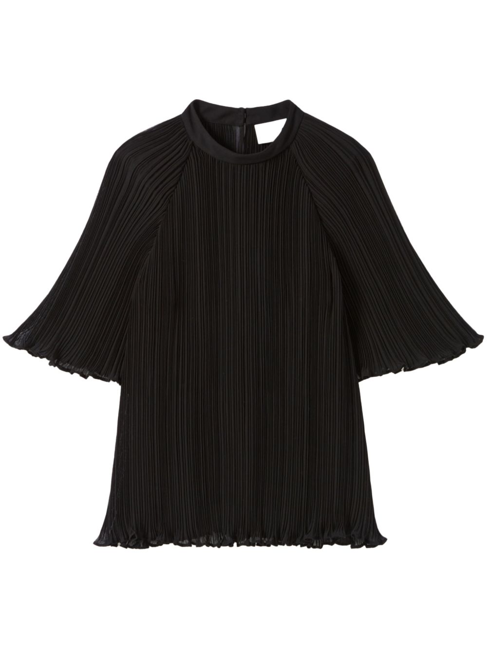 Claudie Pierlot 褶饰罩衫 - 蓝色