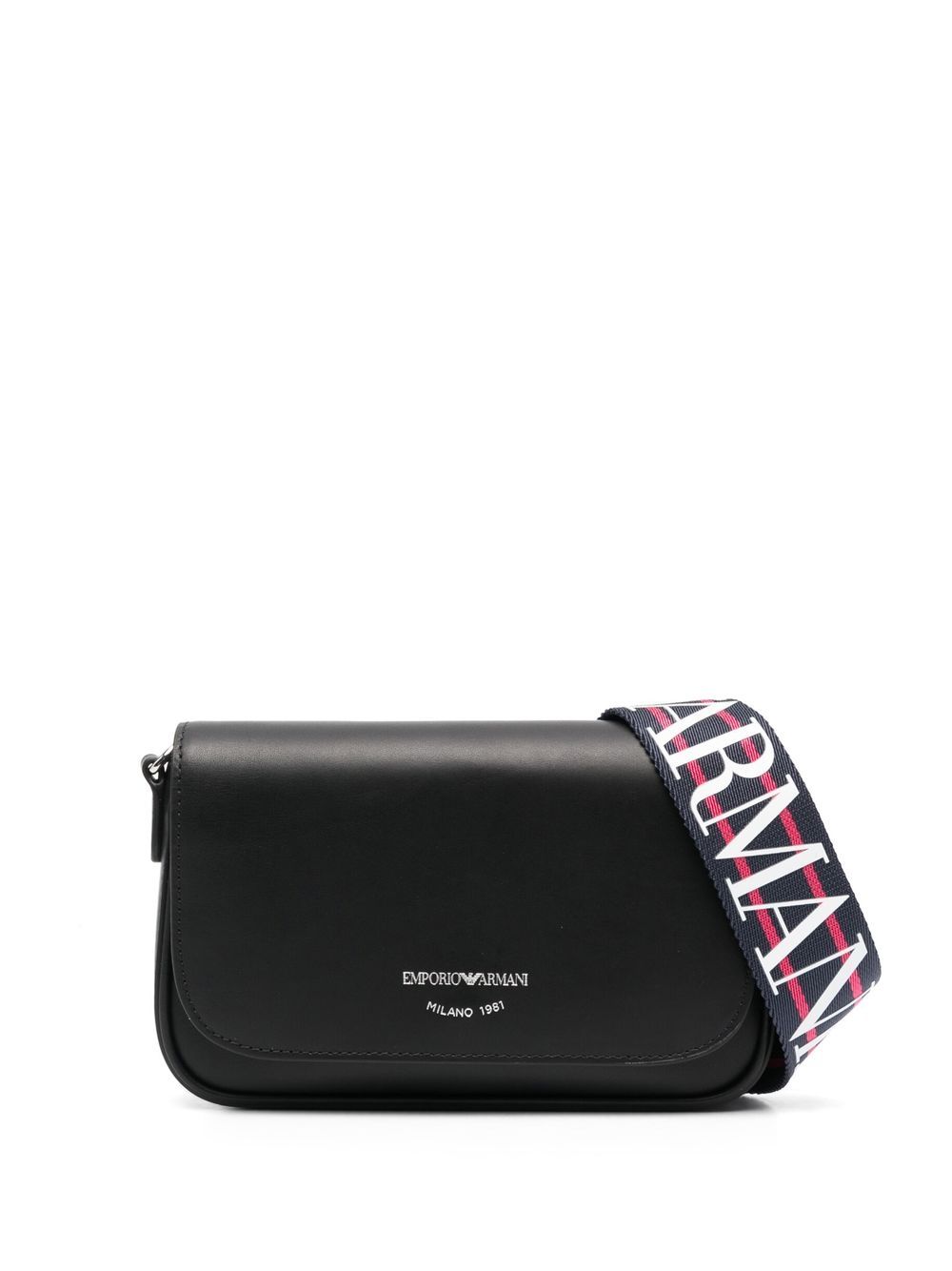 Emporio Armani Ari 迷你斜挎包 - 黑色