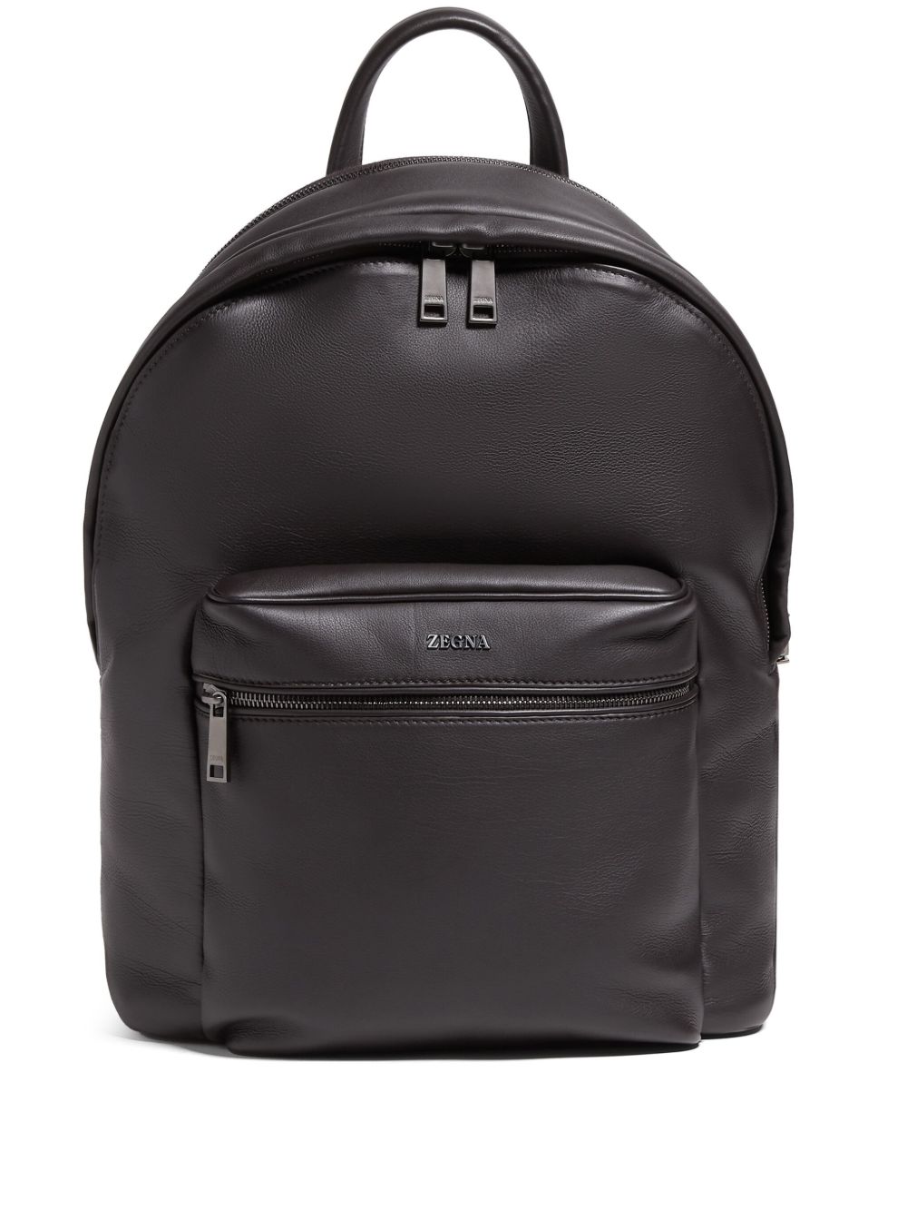 Zegna SECONDSKIN 双肩包 - 褐色
