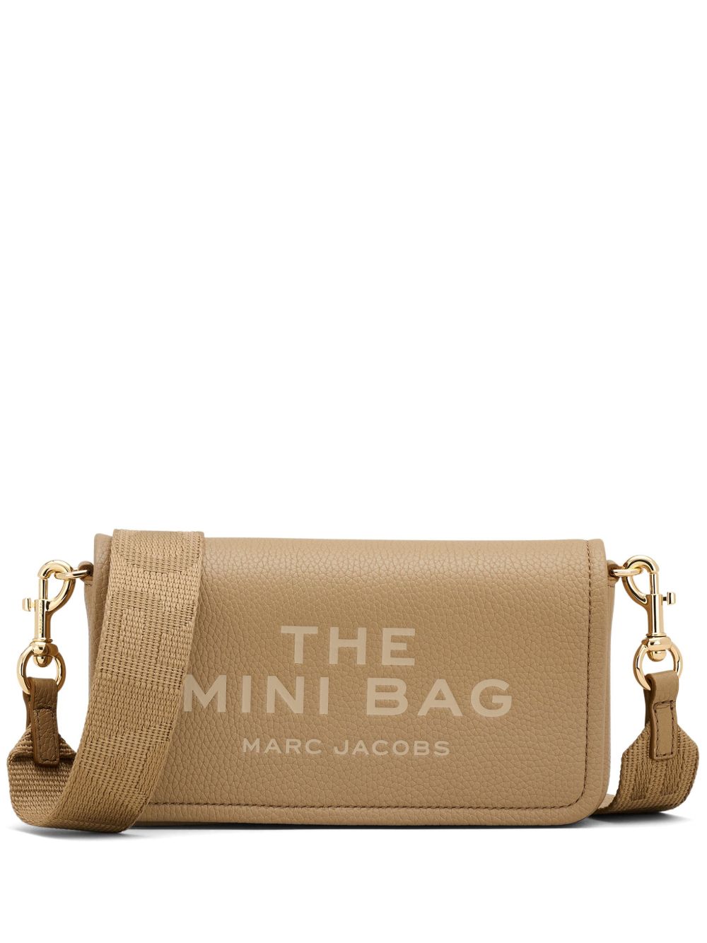 Marc Jacobs The Leather Mini 斜挎包 - 褐色