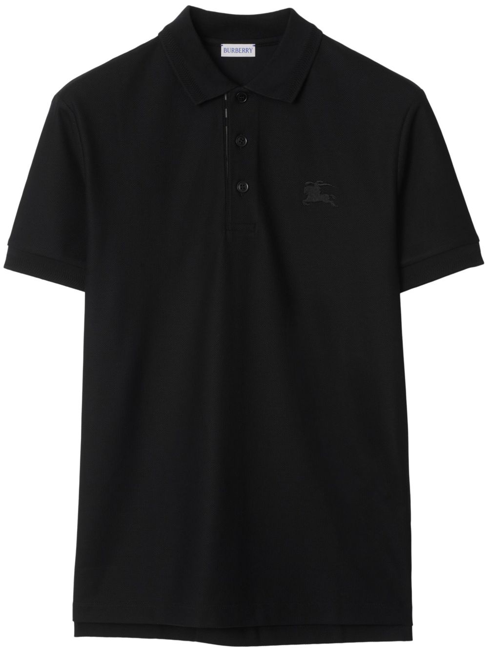 Burberry 棉polo衫 - 黑色