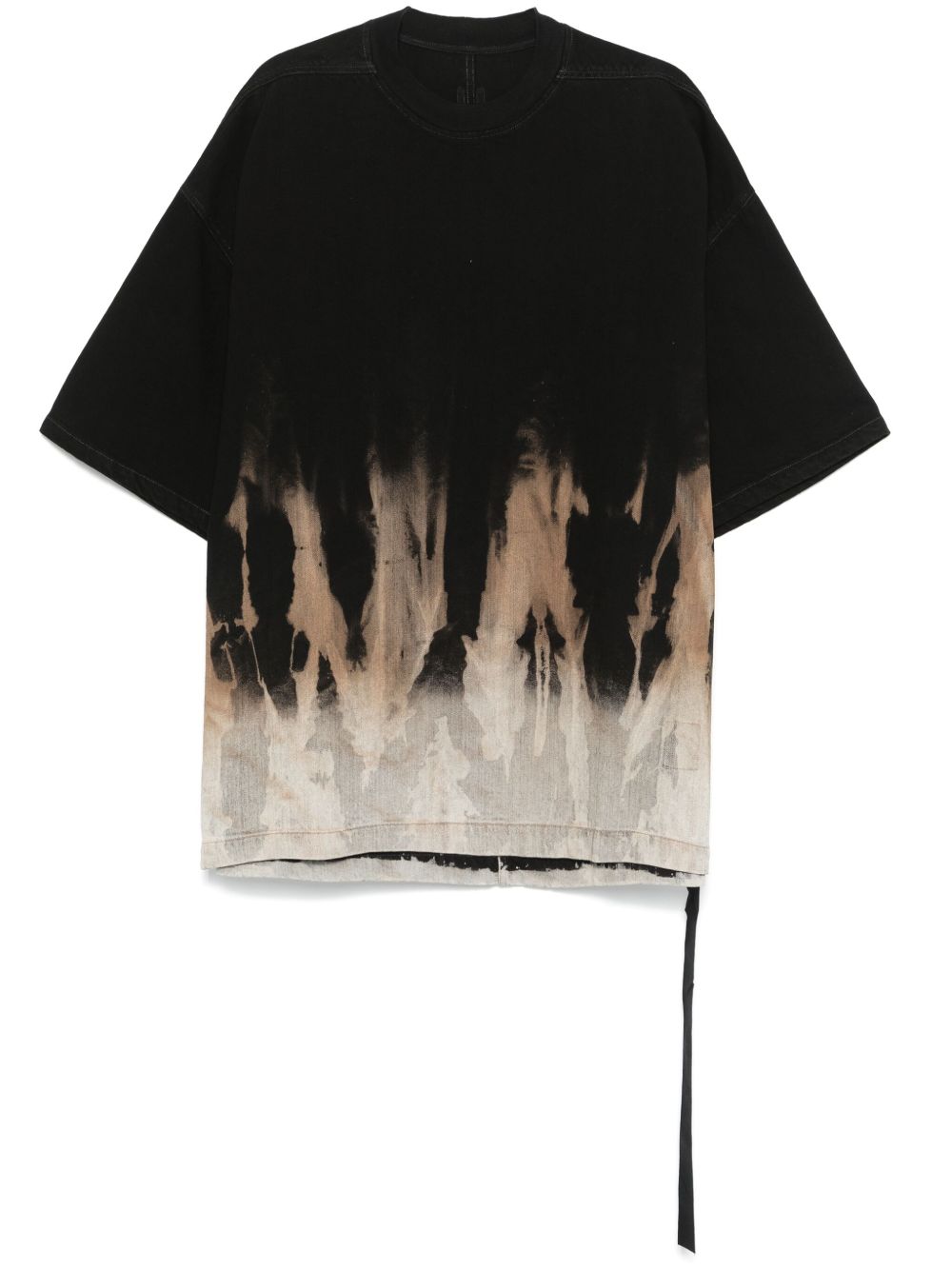 Rick Owens DRKSHDW Tommy T恤 - 黑色