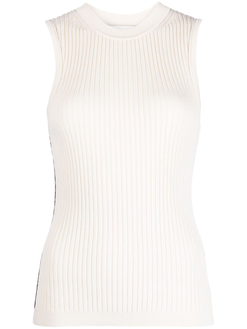 3.1 Phillip Lim 无袖罗纹针织上衣 - 白色