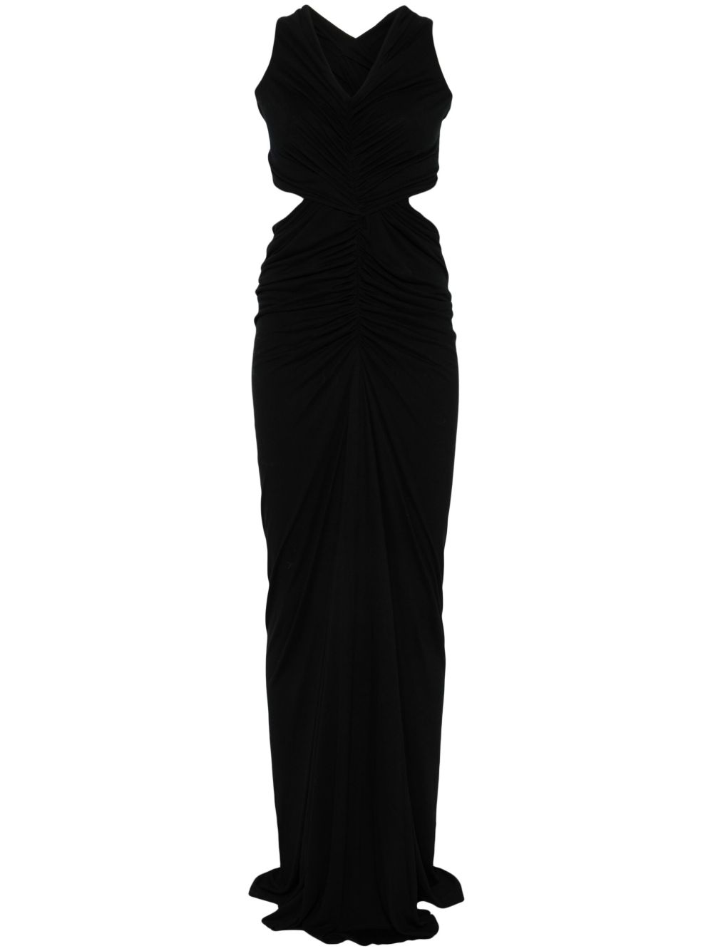 Rick Owens Lilies Poppy 礼服 - 黑色