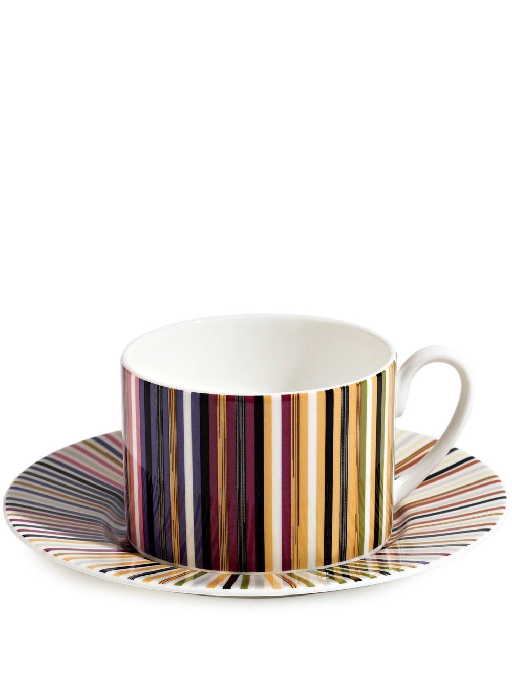 Missoni Home Jenkins 条纹茶杯套装 - 彩色