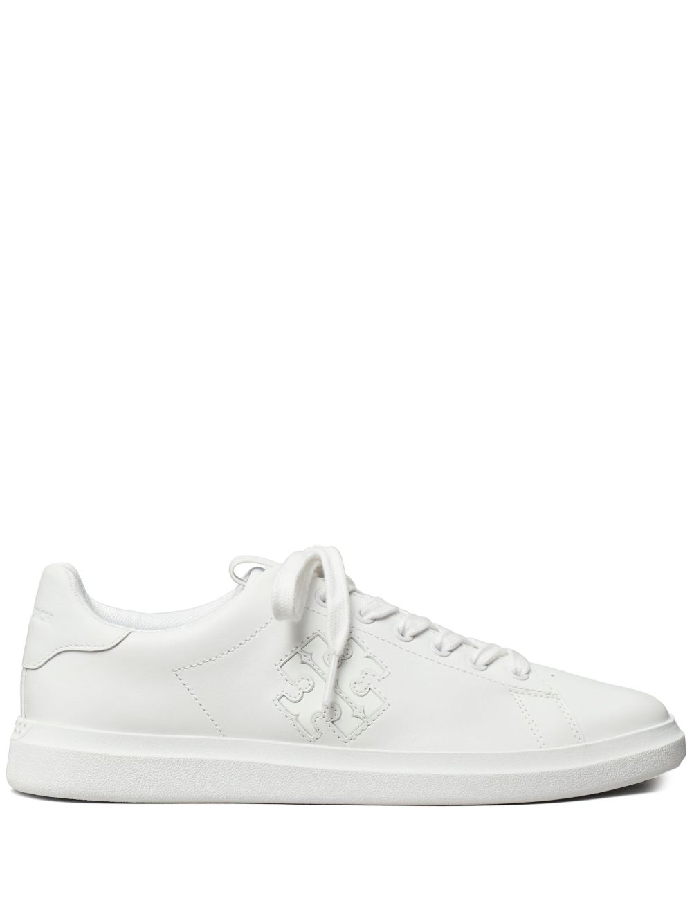 Tory Burch Double T Howell Court 运动鞋 - 白色