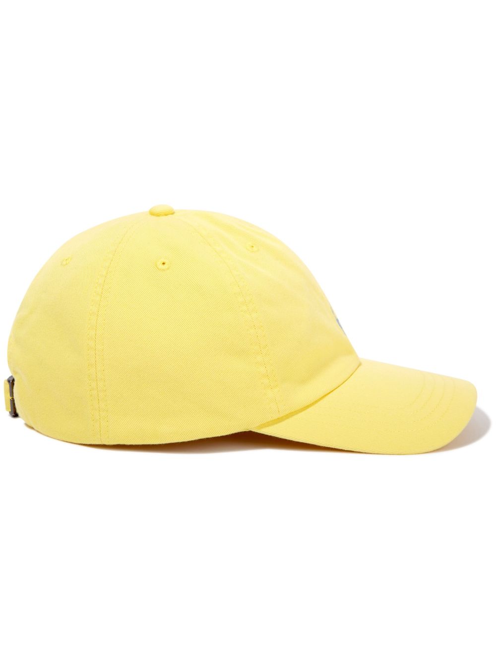 POLO RALPH LAUREN KIDS Polo Pony 刺绣棉棒球帽 - 黄色