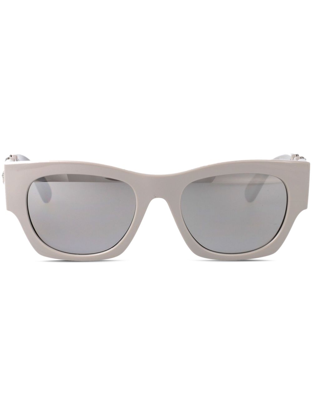 Versace Eyewear 蝴蝶形镜框太阳眼镜 - 灰色