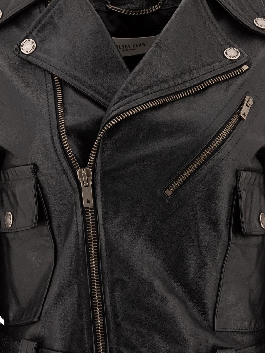 Golden Goose Leather Jacket