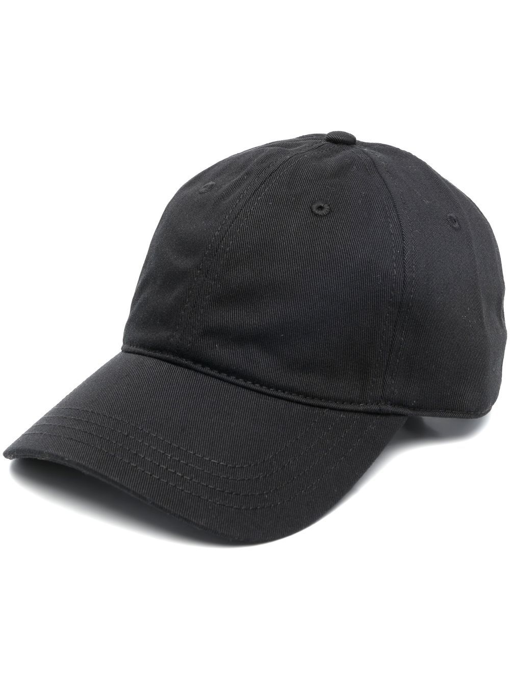 Lacoste 纯色棒球帽 - 黑色
