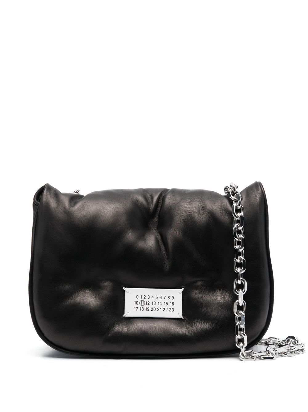 Maison Margiela Glam Slam Flap 小号单肩包 - 黑色