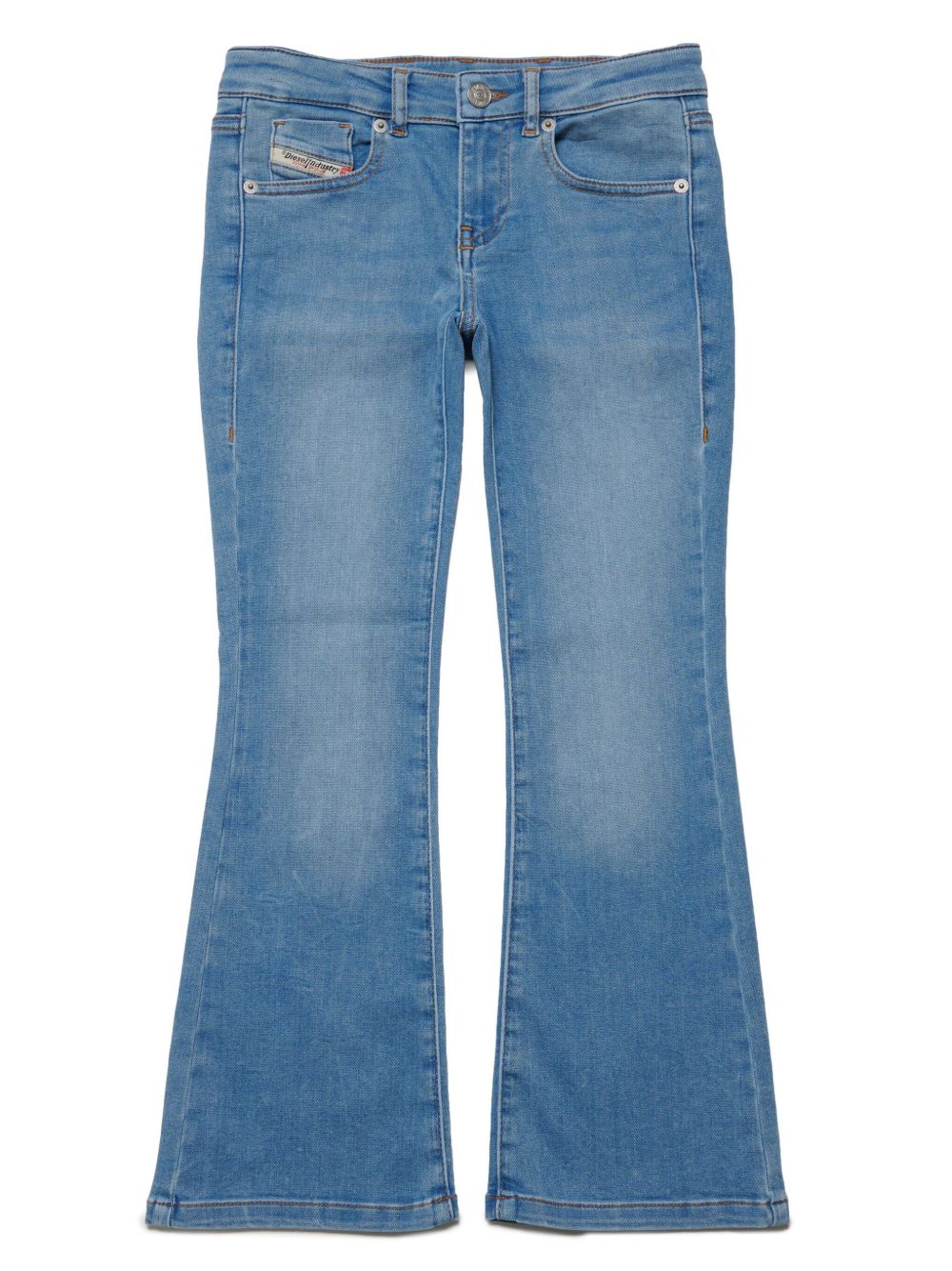 Diesel Kids 1969 D-Ebbey 喇叭牛仔裤 - 蓝色