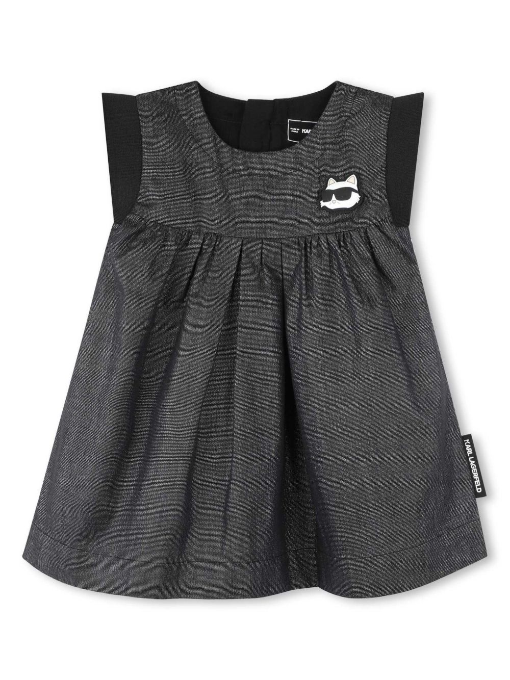 Karl Lagerfeld Kids Choupette 连衣裙 - 黑色